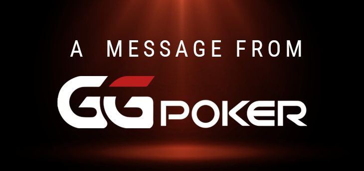 A Message from GGPoker